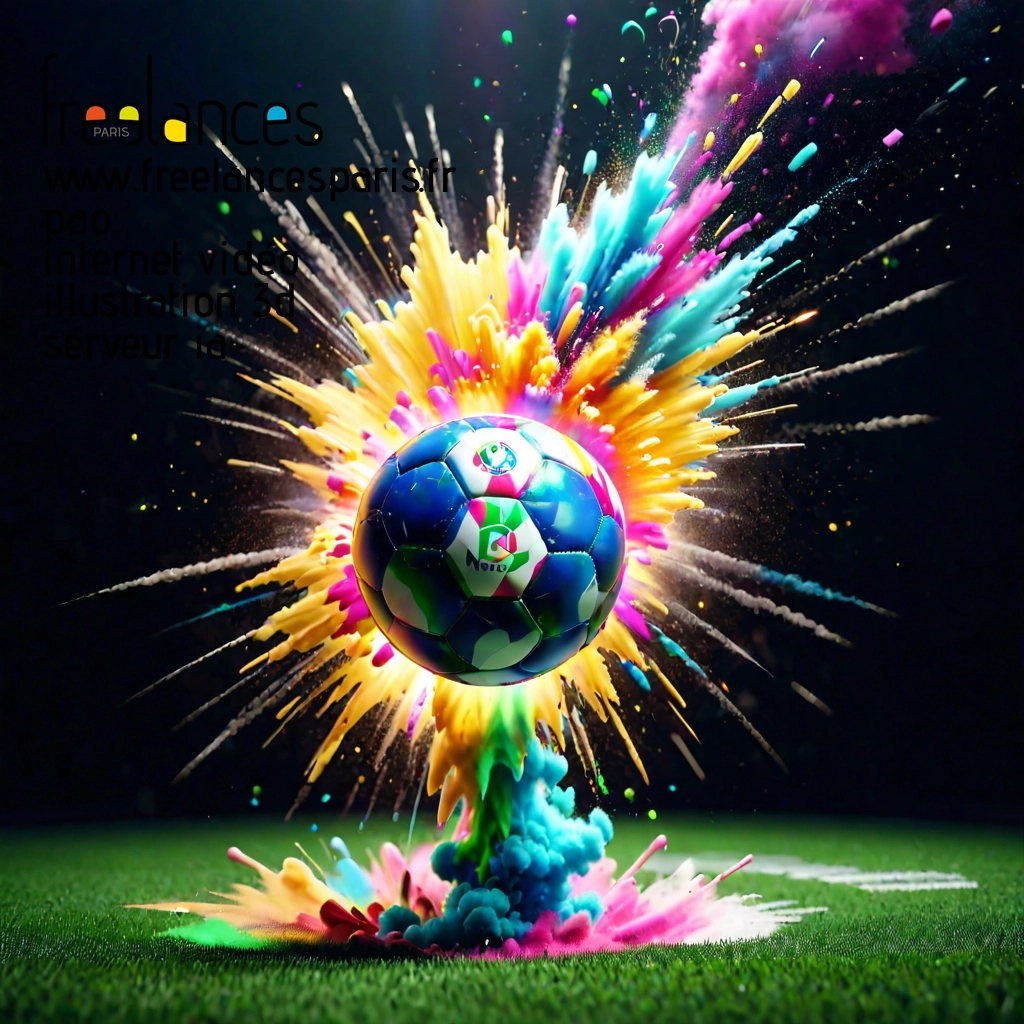 Pao mise en page internet vidéo illustration 3d serveur IA générative AI freelance paris studio de création magazines sslsyix0